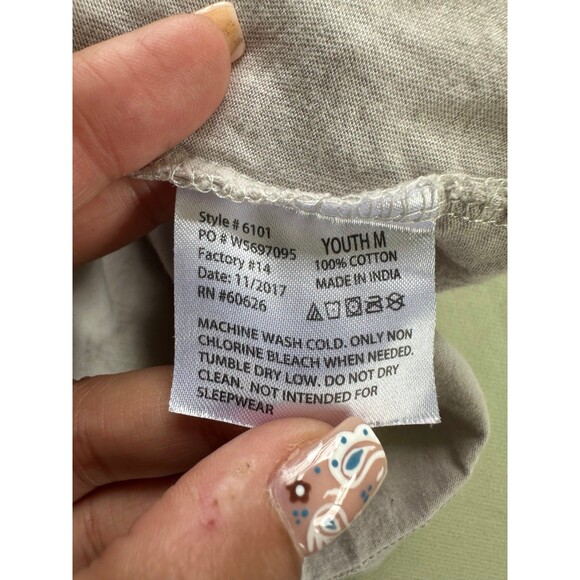 Unbranded Aloha Vibes Only 100% Cotton Youth Crew Neck Hawaiian T-Shirt L - Picture 4 of 4